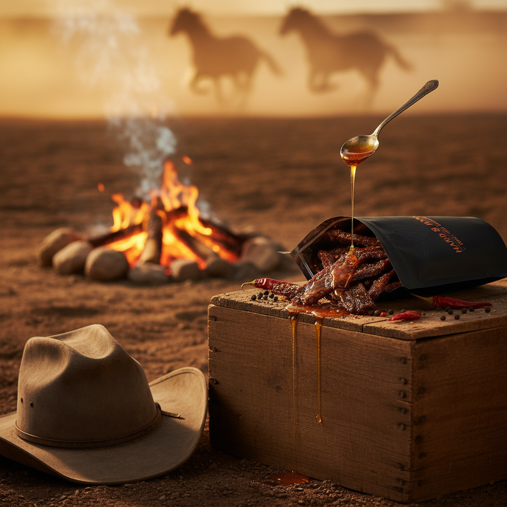 Sweet Heat Stampede I BEST JERKY IN TEXAS - Hard 8 Jerky Company 